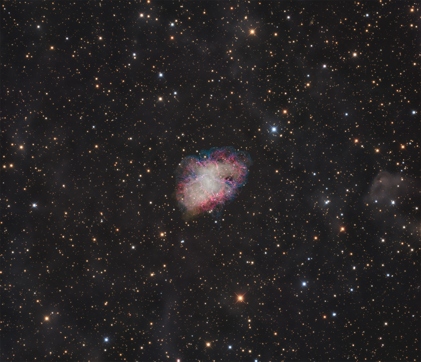 a lovely image of the crab nebula a lovely image of the crab nebula